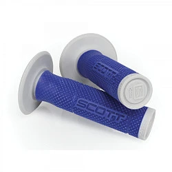 Scott Grips SX II Kit двойные грипсы на руль, сине-серый