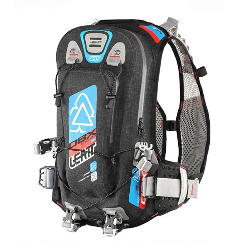Leatt DBX Enduro Lite WP 2.0 рюкзак-гидропак, черно-сине-оранжевый