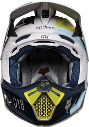 Fox Racing V3 Draftr 2018 шлем кроссовый, светло-серый