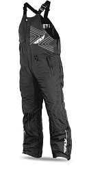 Fly Racing Aurora BIB полукомбинезон зимний, черный