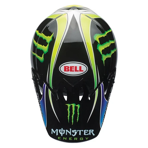 Bell MX-9 Mips PC Replica 18 шлем кроссовый, черно-зеленый