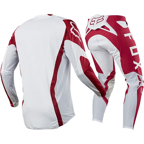Fox Racing Flexair Preest комплект, темно-красно-белый