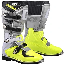 Gaerne GXJ мотоботы кроссовые детские/женские, серо-желтый