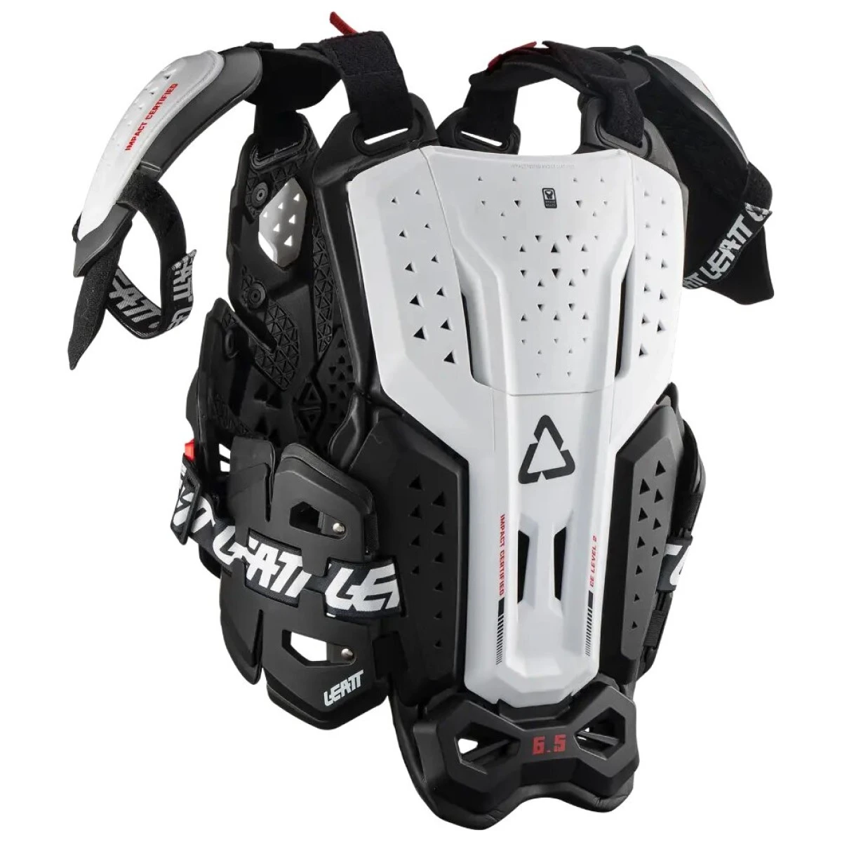 Leatt Chest Protector 6.5 PRO панцирь, черно-белый