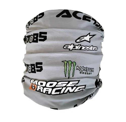 Moto85 баф мотоциклетный, серый