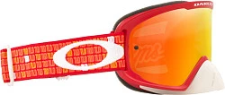 Oakley O-Frame 2.0 PRO MX TLD Monogram мотоочки, оранжевая линза (71152900)