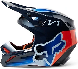 Fox Racing V1 Toxsyk Midnight шлем кроссовый