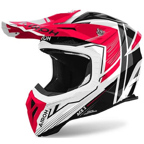 Airoh Aviator Ace 2 Engine Red шлем внедорожный, красный