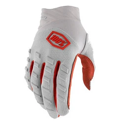100% Airmatic 2025 Silver мотоперчатки