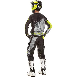 Fly Racing Kinetic Crux 2017 комплект, черно-желто-серый