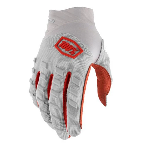 100% Airmatic 2025 Silver мотоперчатки