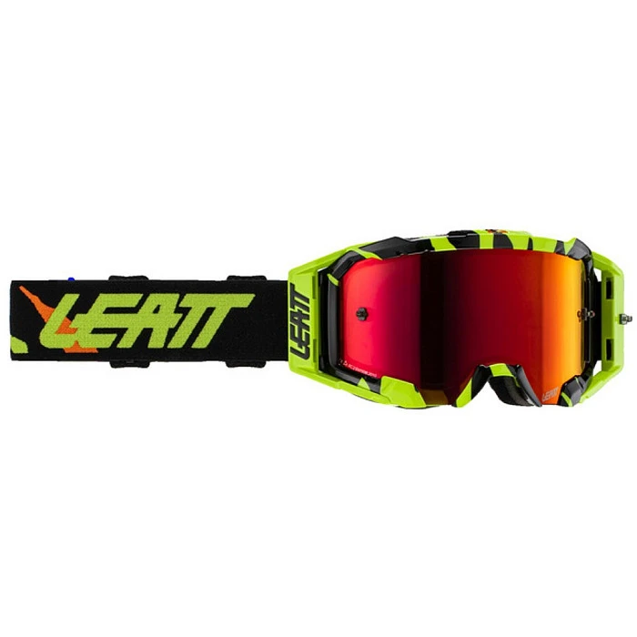 Leatt Velocity 5.5 Iriz Tiger / Red 28% мотоочки, двойная линза