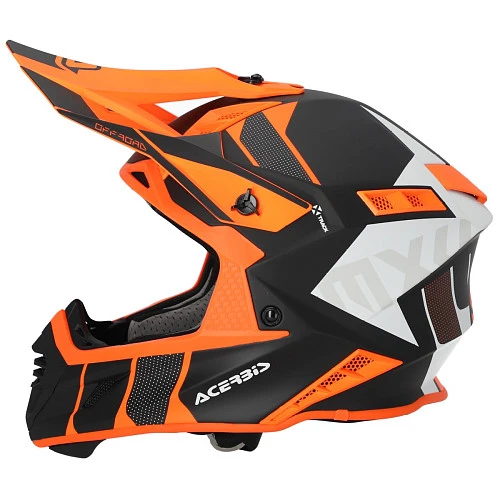 Acerbis X-Track 22-06 Orange-Fluo/Black шлем внедорожный, оранжево-черный