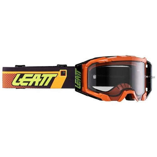 Leatt Velocity 5.5 Citrus / Light Grey 58% мотоочки, двойная линза