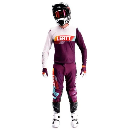 Leatt Moto 5.5 I.K.S / UltraWeld 2023 Indigo комплект