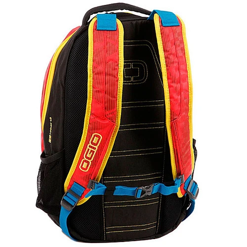 OGIO Rebel 15 Nuclear рюкзак, красно-сине-черный