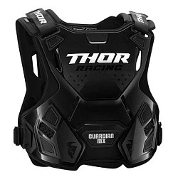 Thor Guardian Mx Youth панцирь без плеч подростковый, черный