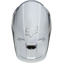 Fox Racing V1 Plaic 2022 White шлем кроссовый