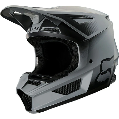 Fox Racing V2 Vlar Matt Black шлем кроссовый