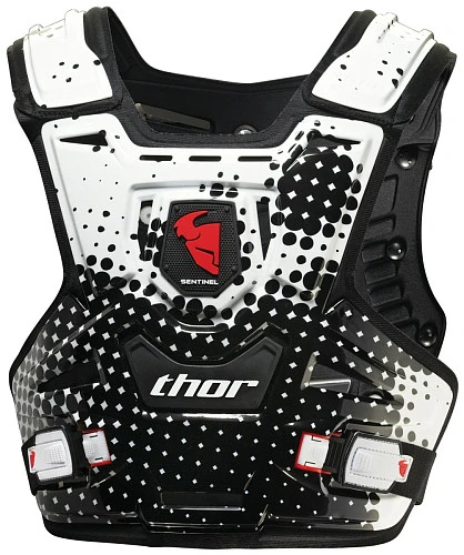 Thor Dot панцирь, черно-белый