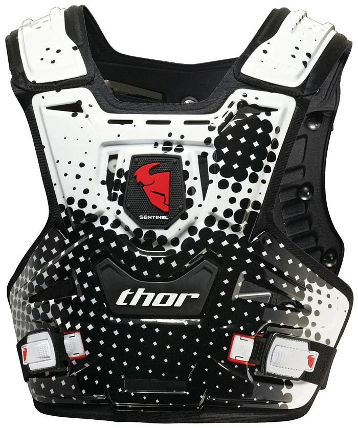 Thor Dot панцирь, черно-белый