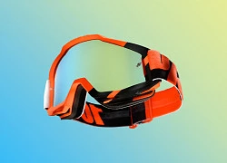 100% Accuri Wildblast Mirror Gold Lens мотоочки, оранжево-черный, зеркальная золотая линза