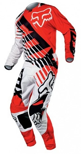 Fox Racing 360 Savant комплект, красно-белый