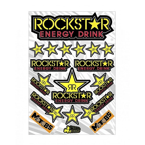 Набор наклеек А4 RockStar