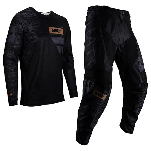 Leatt 3.5 Ride 2025 Black джерси, черный