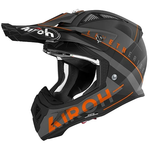 Airoh Aviator Ace Amaze Orange Matt шлем внедорожный, оранжевый матовый