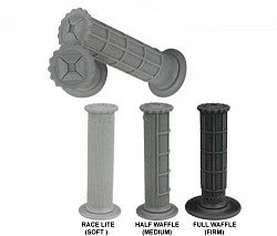 Fly Racing Control грипсы на руль нерифленые, мягкие, серый