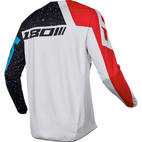 Fox Racing 180 Nirv Youth джерси подростковая, бело-черно-красный