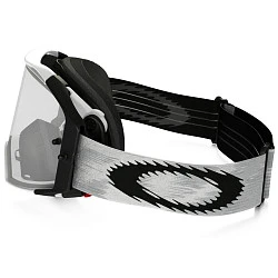 Oakley Airbrake Solid мотоочки белый, прозрачная линза (57-980)