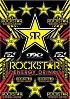 Factory Effex Rockstar Energy набор наклеек (размер A2)