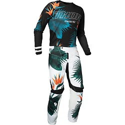 Thor Pulse 2021 Tropix Black White мотоштаны