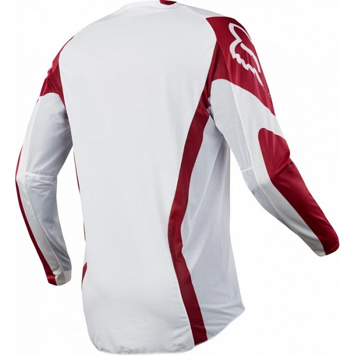 Fox Racing Flexair Preest джерси, темно-красно-белый