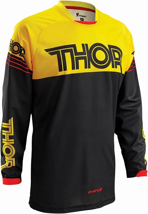 Thor Phase Hyperion джерси, желто-черный