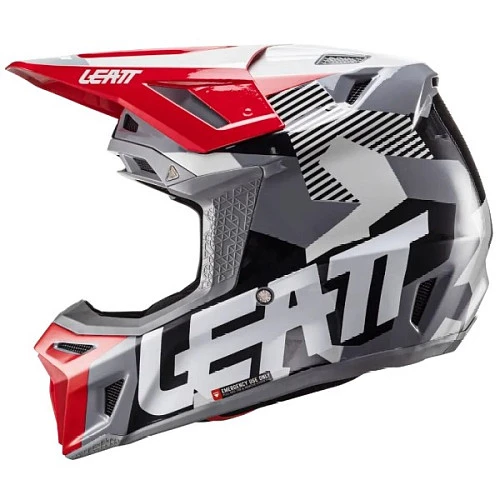 Leatt Kit Moto 8.5 V24 Forge шлем кроссовый + Velocity 5.5 мотоочки