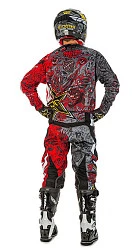 Fly Racing Kinetic Rockstar 2018 комплект, красно-серый