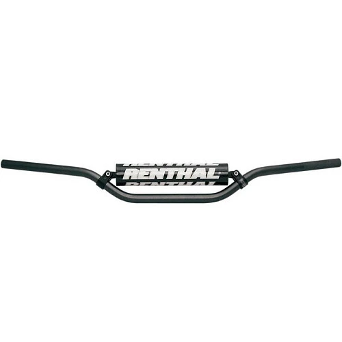 Renthal MX/Enduro руль кроссовый 7/8 (22мм), черный (825-01-BK-04-227)