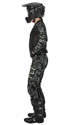 Fly Racing Kinetic SE Tactic комплект, черно-серый камуфляж