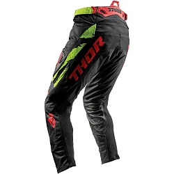 Thor Fuse Rampant мотоштаны, черно-красный