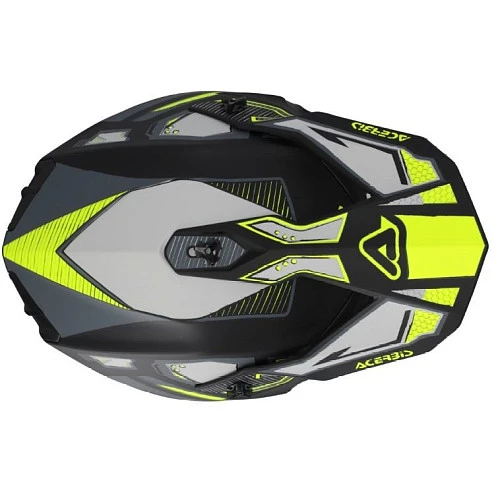 Acerbis Linear 22-06 Black/Fluo-Yellow шлем внедорожный, черно-желтый