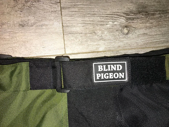 Blind Pigeon мотоштаны эндуро, зеленый камуфляж