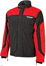 Fly Racing Aurora мотокуртка зимняя, красно-черный