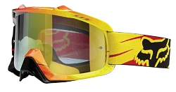 Fox Airspc Traker Yellow Gold Spark мотоочки, желто-черный, золотистая линза