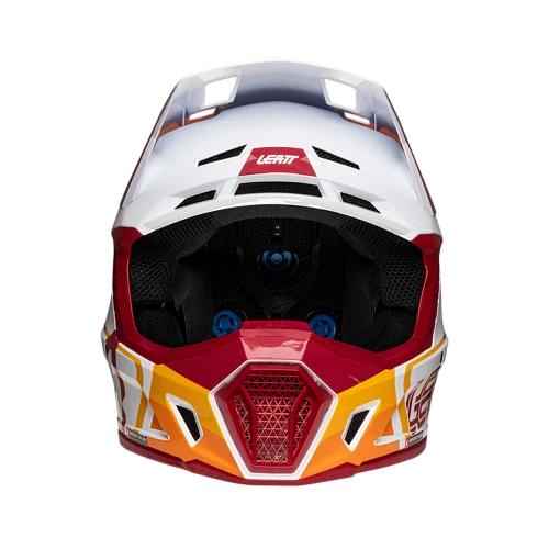 Leatt Kit Moto 7.5 V25 Ruby шлем кроссовый + Velocity 4.5 мотоочки