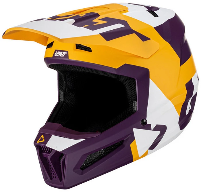 Leatt 2.5 V23 Indigo шлем кроссовый