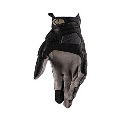 Leatt ADV X-Flow 8.5 Short Stealth мотоперчатки, черно-серый