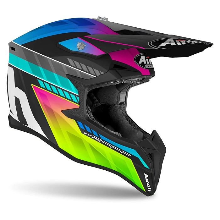 Airoh Wraap Prism Matt шлем кроссовый детский